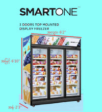 Load image into Gallery viewer, DGD1880-3F (1600 Liter) 3 Door Top Mount Display Freezer

